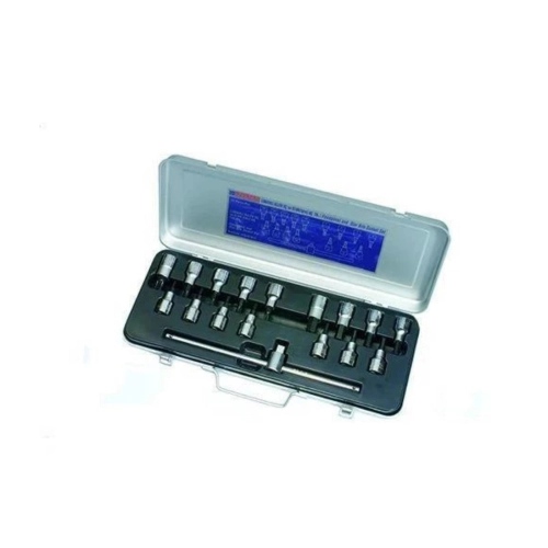 İzeltaş Lokmalı Allen Uç Ve Star (Tork) Uç Tk. 17 Parça 1/2''