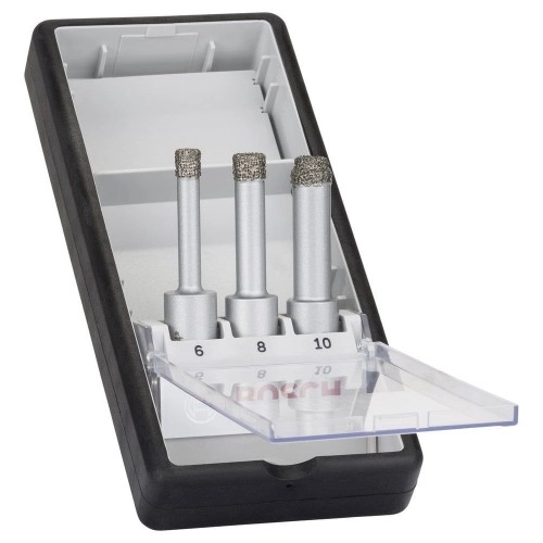Bosch - Best Serisi, Matkap İçin Seramik Kuru Elmas Delici 6/8/10 mm 3 Parça Set