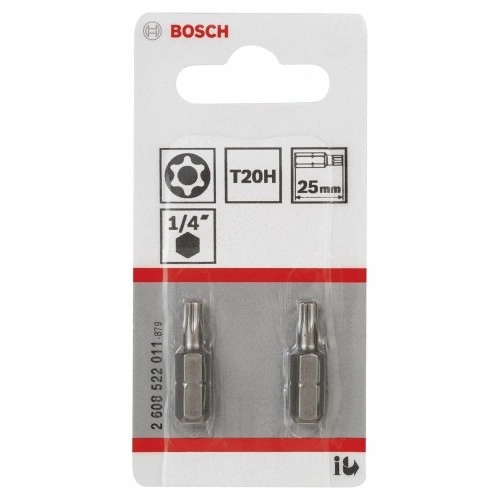 Bosch - Extra Hard Serisi Security-Torx® Vidalama Ucu T20H*25 mm 2li