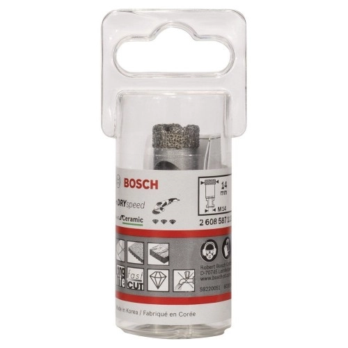 Bosch - Best Serisi, Taşlama İçin Seramik Kuru Elmas Delici 14*30 mm
