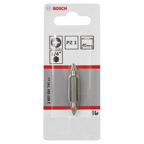Bosch - Çift Taraflı Vidalama ucu PZ1xPZ1*45 mm 1'li
