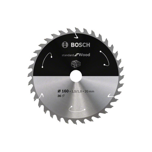Bosch - Standard for Serisi Ahşap için Akülü Daire Testere Bıçağı 160*20 mm 36 Diş