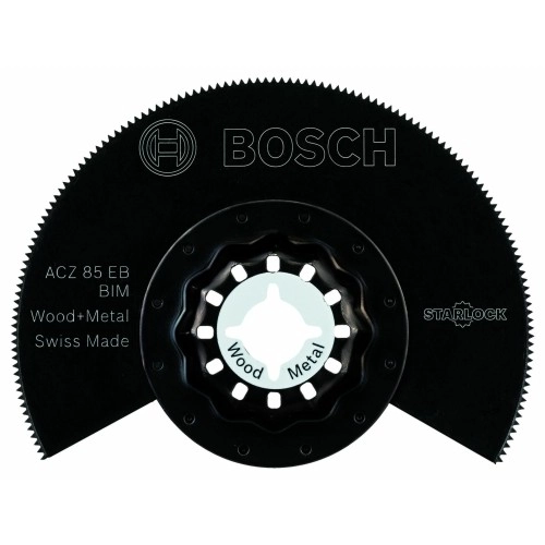 Bosch - Starlock - ACZ 85 EB - BIM Ahşap ve Metal İçin Segman Testere Bıçağı, Bombeli 1'li