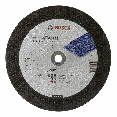 Bosch - 300*20,00*3,5 mm Expert Serisi Düz Metal Kesme Diski (Taş)