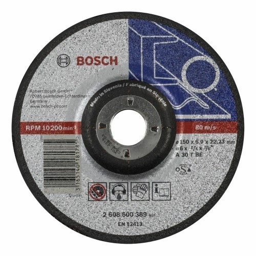 Bosch - 150*6,0 mm Expert Serisi Bombeli Metal Taşlama Diski (Taş)