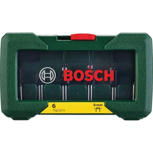 Bosch - 6 Parça Freze Seti 8 mm Şaftlı