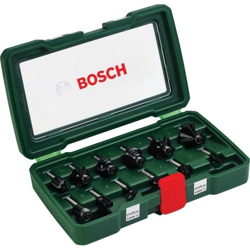 Bosch - 12 Parça Freze Seti 8 mm Şaftlı