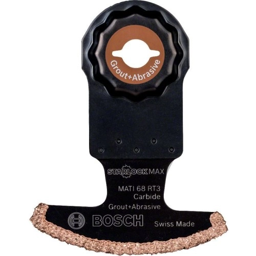 Bosch - Starlock Max - MATI 68 RT3 - Carbide RIFF Zımpara Uçlu Segman Testere Bıçağı 30 Kum Kalınlığı 1'li