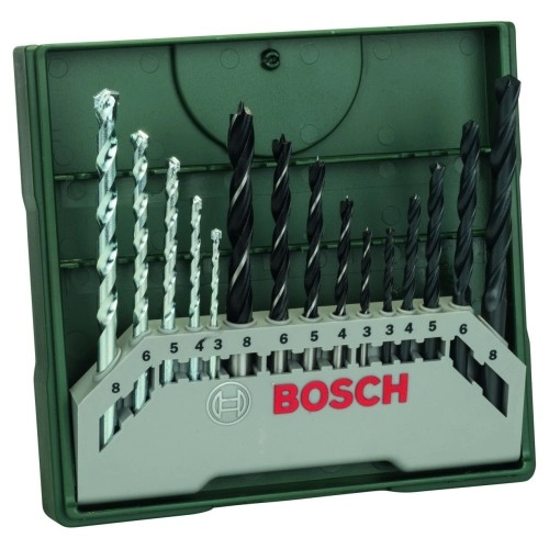 Bosch - X-Line 15 Parça Karışık Matkap Ucu Seti