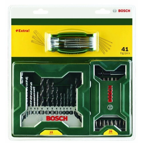 Bosch - X-Line 15 Parça Delme & 25 Parça Vidalama Ucu Seti