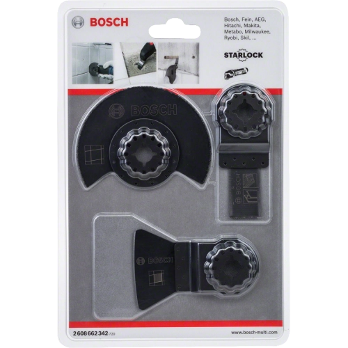 Bosch EXPERT Starlock Testere Seramik Seti 3'lü