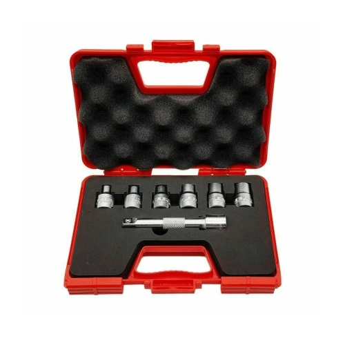 İzeltaş 1/2'' Star (Torx) Lokma Anahtar Takımı 7 Parça