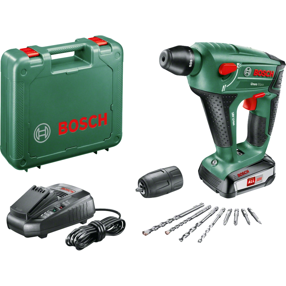 Bosch UNEO MAXX 18 V Tek Akülü Kırıcı Delici (1 x 2,5 Ah)