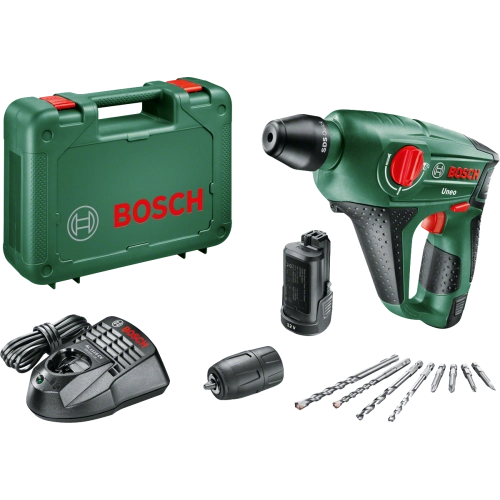 Bosch UNEO 12 LI Çift Akülü Kırıcı Delici (2 x 2,0 Ah)