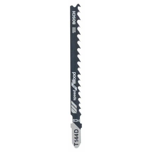 Bosch - Hızlı Kesim Serisi Ahşap İçin T 144 D Dekupaj Testeresi Bıçağı - 25'Li Paket