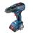 Bosch GSR 18V-50 + GWS 180-LI Akülü Taşlama ve Vidalama Set 2 Ah + 5 Ah Akü