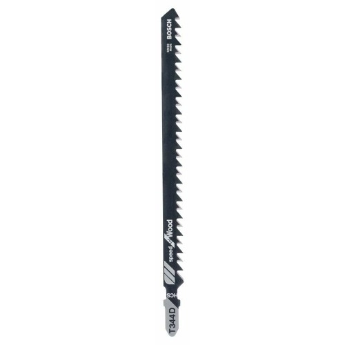 Bosch - Hızlı Kesim Serisi Ahşap İçin T 344 D Dekupaj Testeresi Bıçağı - 3'Lü Paket