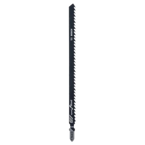 Bosch - Hızlı Kesim Serisi Ahşap İçin T 744 D Dekupaj Testeresi Bıçağı - 3'Li Paket