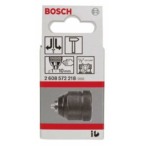 Bosch - 1-10 mm - 1/2''-20 Anahtarsız Mandren