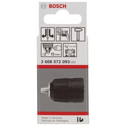 Bosch - 1,5-13 mm - 3/8''-24 Anahtarsız Mandren