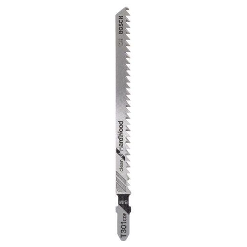 Bosch - Temiz Kesim Serisi Sert Ahşap İçin T 301 CDF Dekupaj Testeresi Bıçağı - 5'Li Paket