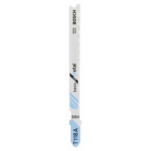 Bosch - Ekonomik Seri Metal İçin T 118 A Dekupaj Testeresi Bıçağı - 5'Li Paket