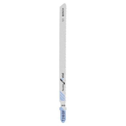 Bosch - Kırılmaya Karşı Dayanıklı Seri Metal İçin T 318 BF Dekupaj Testeresi Bıçağı - 5'Li Paket