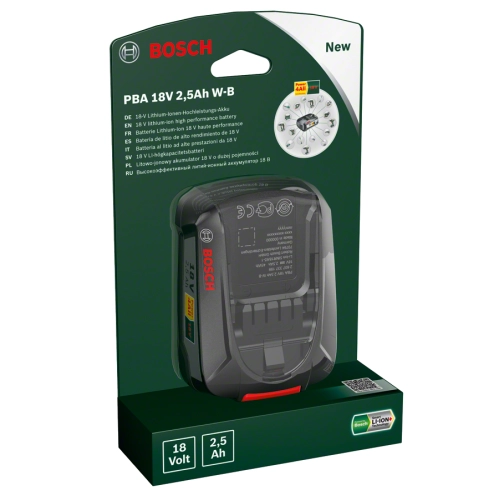 Bosch Akü paketi PBA 18V 2.5Ah W-B