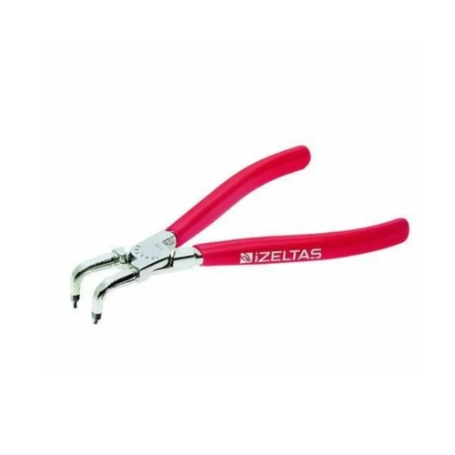 İzeltaş İç Segman Pense Yaysiz Eğri 210 Mm
