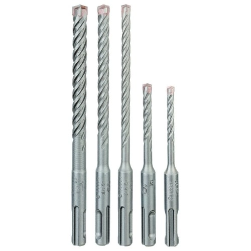 Bosch - SDS plus-5X Serisi Kırıcı Delici Matkap Ucu 5 Parça Set (5,6 x 110 mm, 6,8,10 x 160 mm)