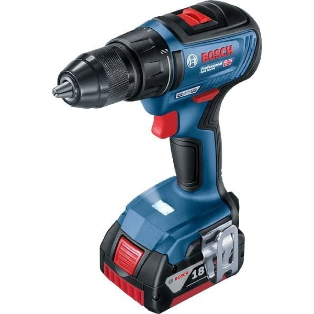 Bosch Professional GSR 18V-50 (5.0Ah) Akülü Delme Vidalama Makinesi