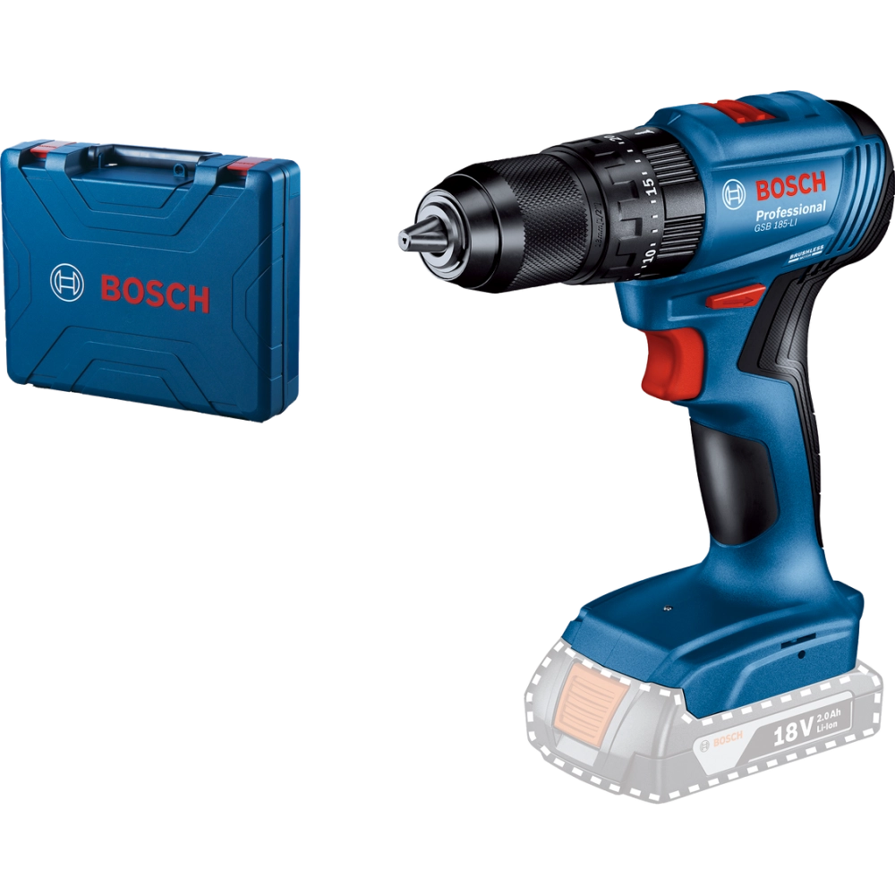 Bosch Professional GSB 185 LI SOLO Akülü Darbeli Delme Vidalama Makinesi