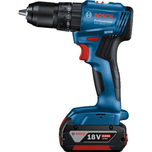 Bosch Professional GSB 185 LI Akülü Darbeli Delme Vidalama Mak.2 x 2.0 Ah; Case
