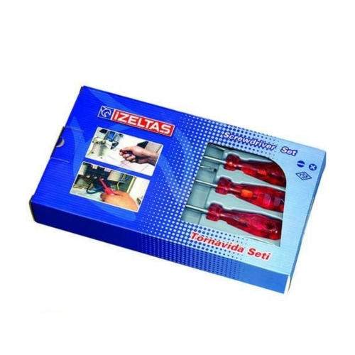 İzeltaş Kraft Tornavida Seti 7 Parcali
