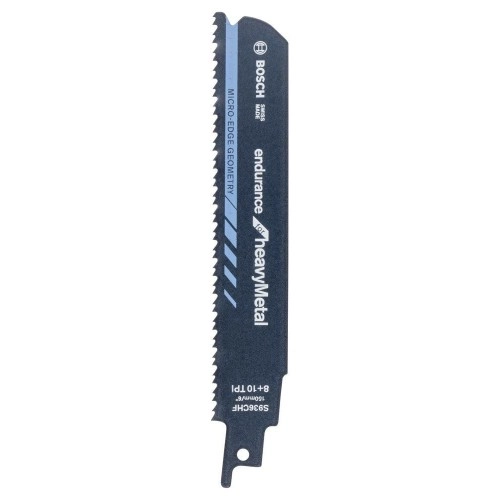Bosch - Endurance Serisi Ağır Metal için Panter Testere Bıçağı S 936 CHF - 5'li