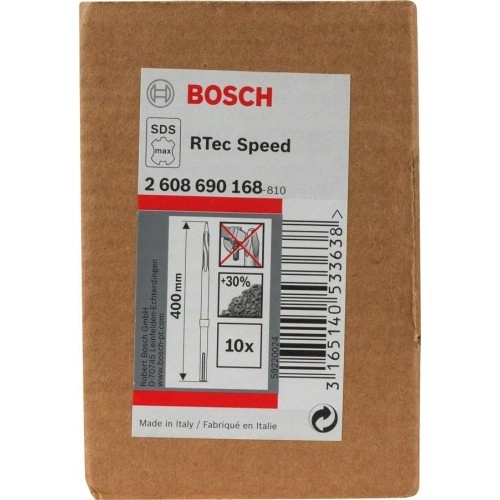 Bosch - Rtec Serisi, SDS-Max Şaftlı Sivri Keski 400 mm 10'lu