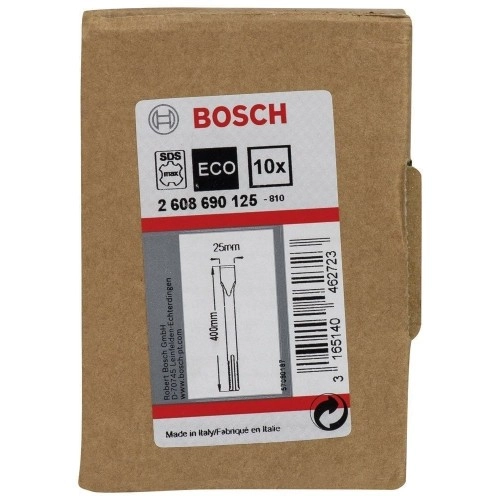 Bosch - SDS-Max Şaftlı Yassı Keski 400*25 mm 10'lu
