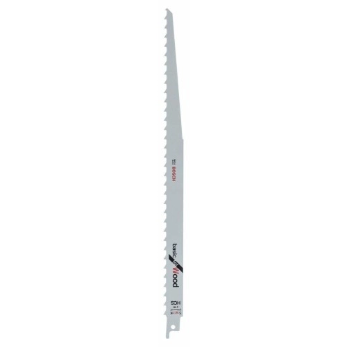 Bosch - Basic Serisi Ahşap için Panter Testere Bıçağı S 1617 K - 5'li