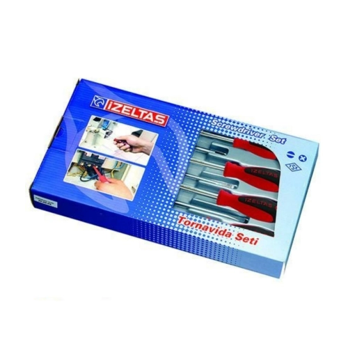 İzeltaş Ergonomik Tornavida Seti 7 Parcali