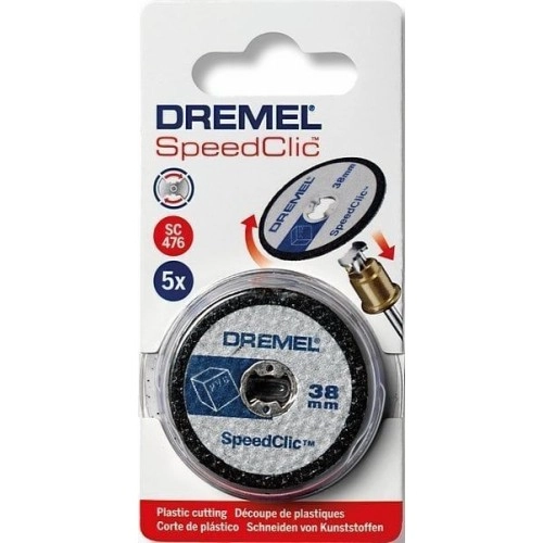 DREMEL® EZ SpeedClic: Plastik Kesme Diskleri. (SC476)