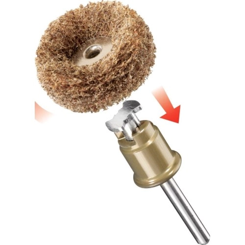 DREMEL® EZ SpeedClic: Boya Aşındırıcı Cilalar 180 ve 280 kumlu (511S)