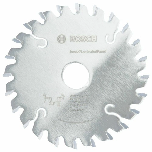 Bosch - Best Serisi Lamine Panel için Konik Ön Çizme Bıçağı 125*22 mm 24 Diş