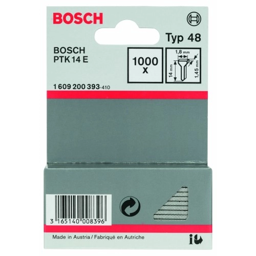 Bosch - Zımba Çivisi 14mm PTK 14/3,6 V