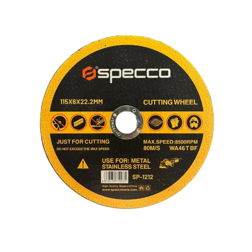 Specco 115x6 Metal Kesme Taşı 5 Adet