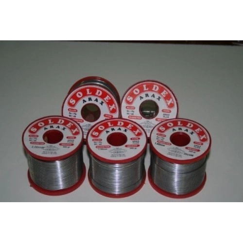 Soldex Arax Pastalı Lehim Teli Sn60 Pb40 2.00 mm 500 gr.