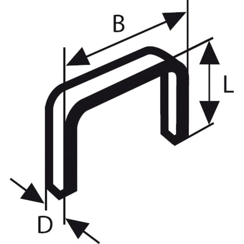 Bosch - Zımba Teli Tip 53 11,4*0,74*10 mm