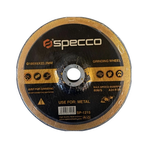 Specco 180x6mm Meta Kesme Taşı 5 Adet