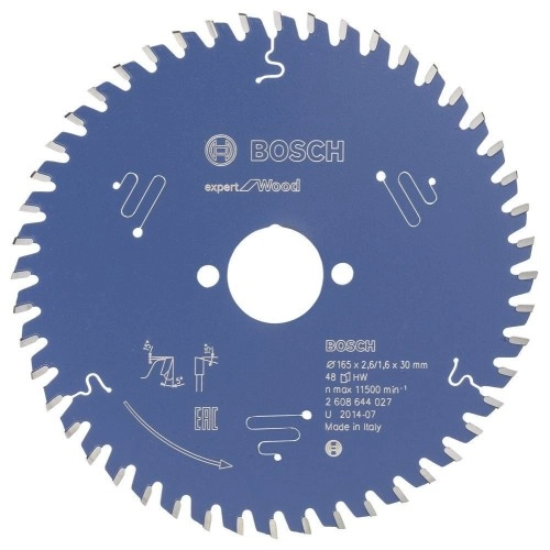 Bosch - Expert Serisi Ahşap için Daire Testere Bıçağı 165*30 mm 48 Diş