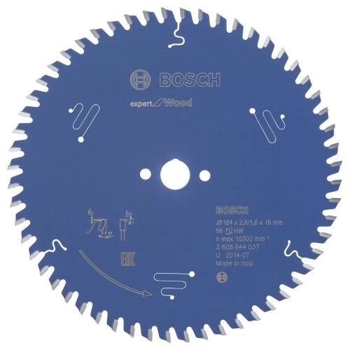 Bosch - Expert Serisi Ahşap için Daire Testere Bıçağı 184*16 mm 56 Diş