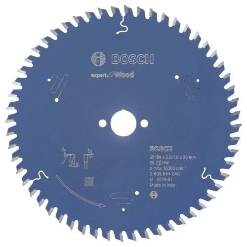 Bosch - Expert Serisi Ahşap için Daire Testere Bıçağı 184*20 mm 56 Diş
